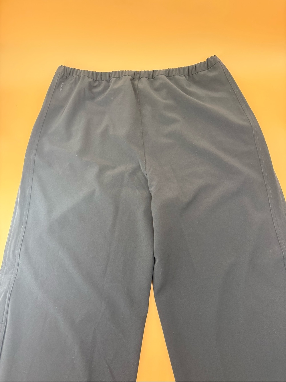 Athleta MVP Snap Pants Wide-Leg Black Activewear All Day Comfort Pants - Picture 5 of 7